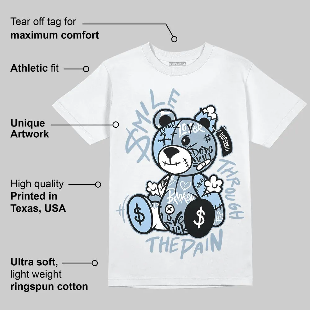 Blue Suede 40s DopeSkill T-Shirt Smile Through The Pain Graphic sold by DopeSkill product image thumbnail 3