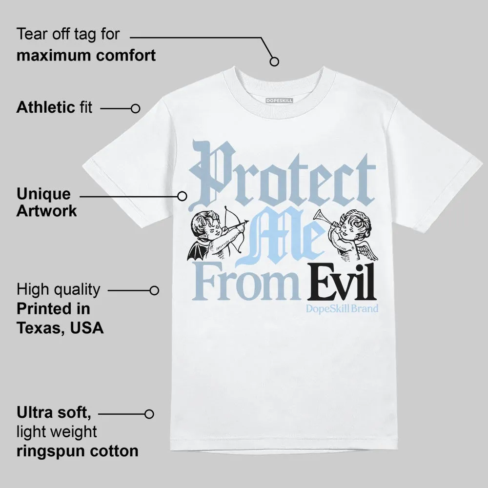 Blue Suede 40s DopeSkill T-Shirt Protect Me From Evil Graphic sold by DopeSkill product image thumbnail 3