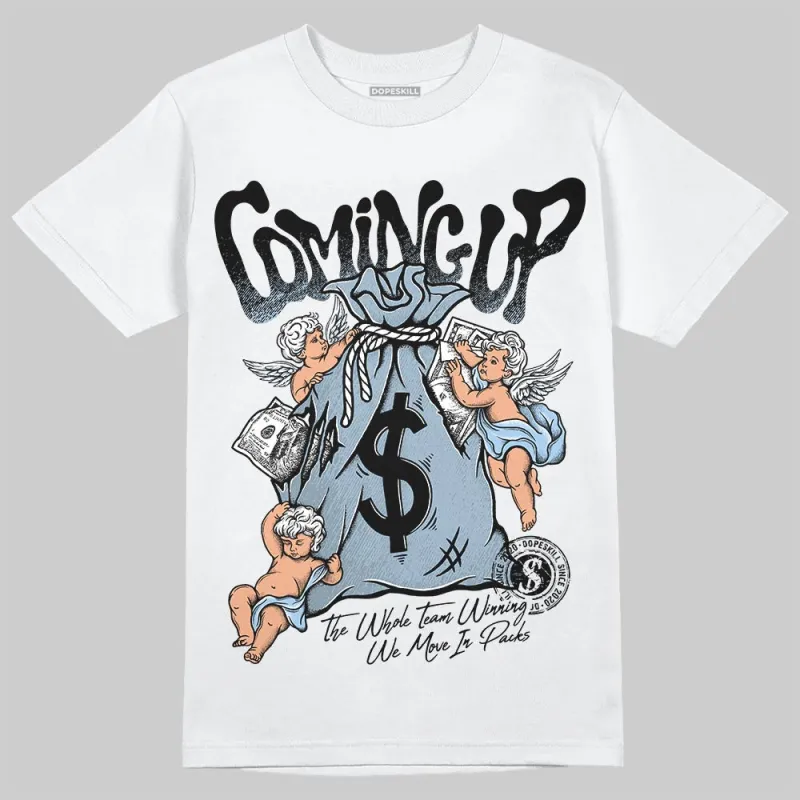Blue Suede 40s DopeSkill T-Shirt Money Bag Coming Up Graphic sold by DopeSkill