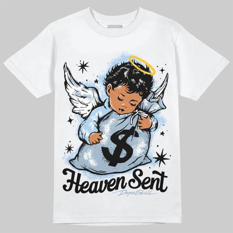 Blue Suede 40s DopeSkill T-Shirt Heaven Sent Graphic sold by DopeSkill