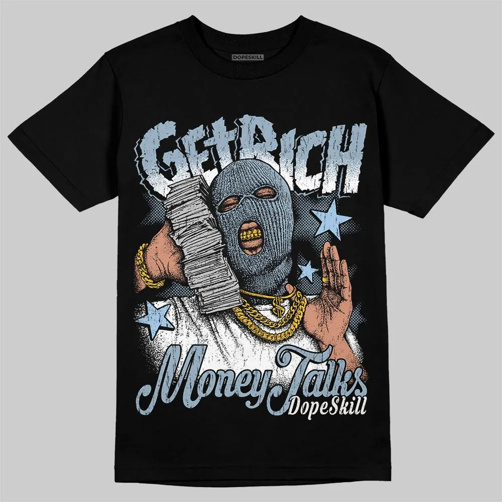 Blue Suede 40s DopeSkill T-Shirt Get Rich Graphic sold by DopeSkill product image thumbnail 2