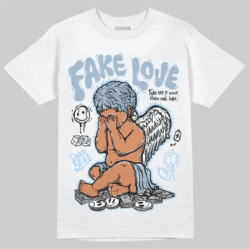Blue Suede 40s DopeSkill T-Shirt False Love Graphic sold by DopeSkill