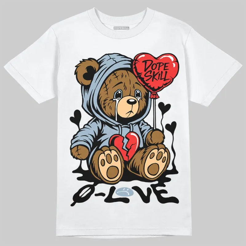 Blue Suede 40s DopeSkill T-Shirt Broken Bear Graphic sold by DopeSkill