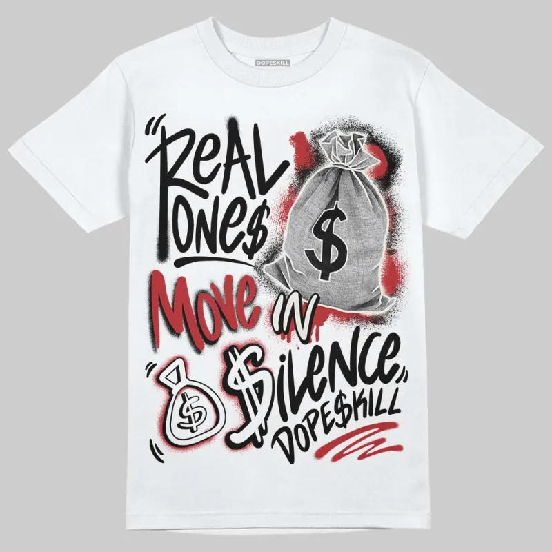 Nigel Sylvester x “Nitro” 1s DopeSkill T-Shirt Real Ones Move In Silence Graphic sold by DopeSkill