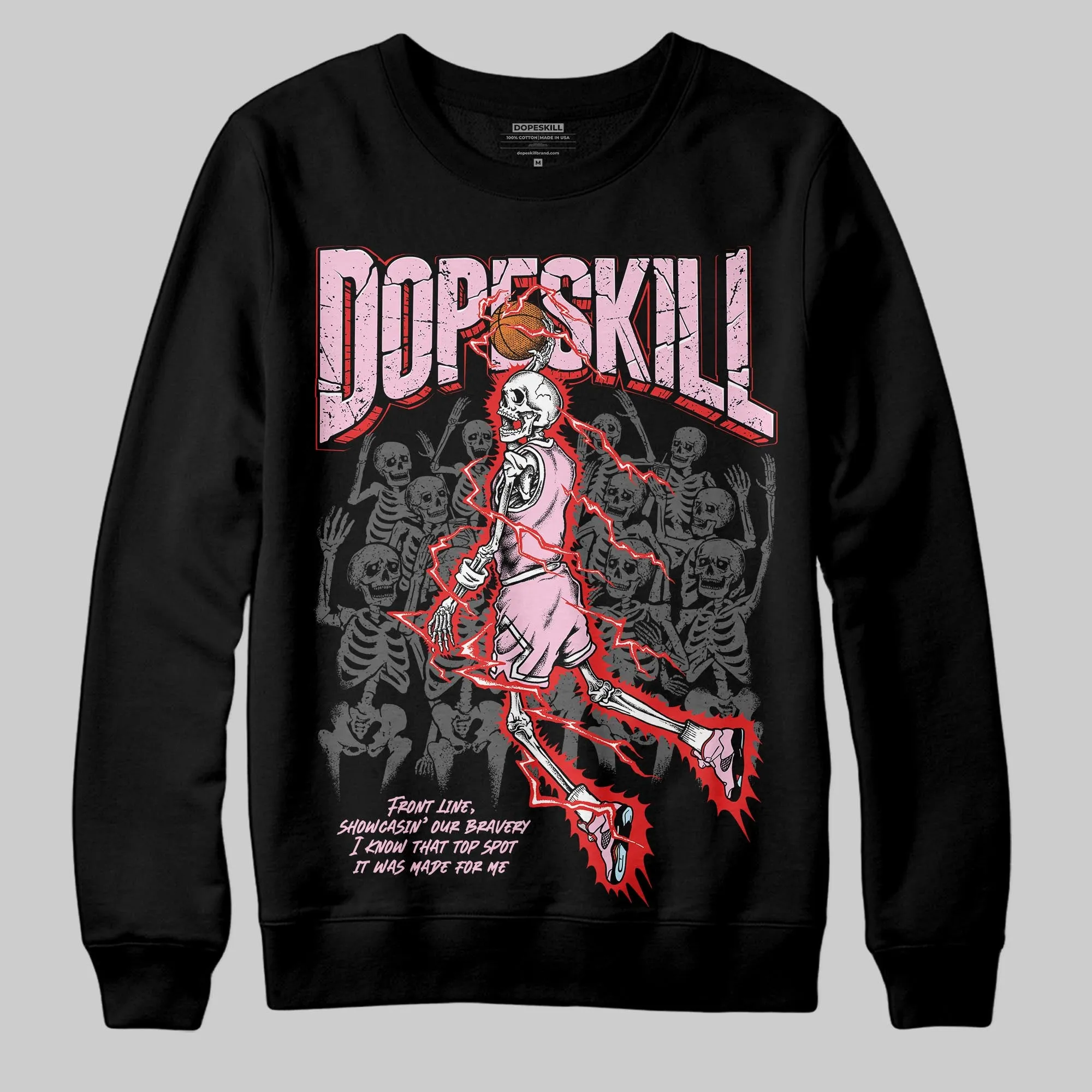 Awake NY x Arctic Pink 5s DopeSkill Sweatshirt Thunder Dunk Graphic sold by DopeSkill