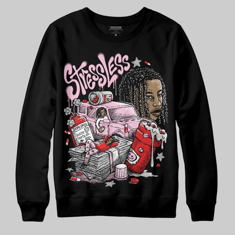 Awake NY x Arctic Pink 5s DopeSkill Sweatshirt Stressless Graphic sold by DopeSkill