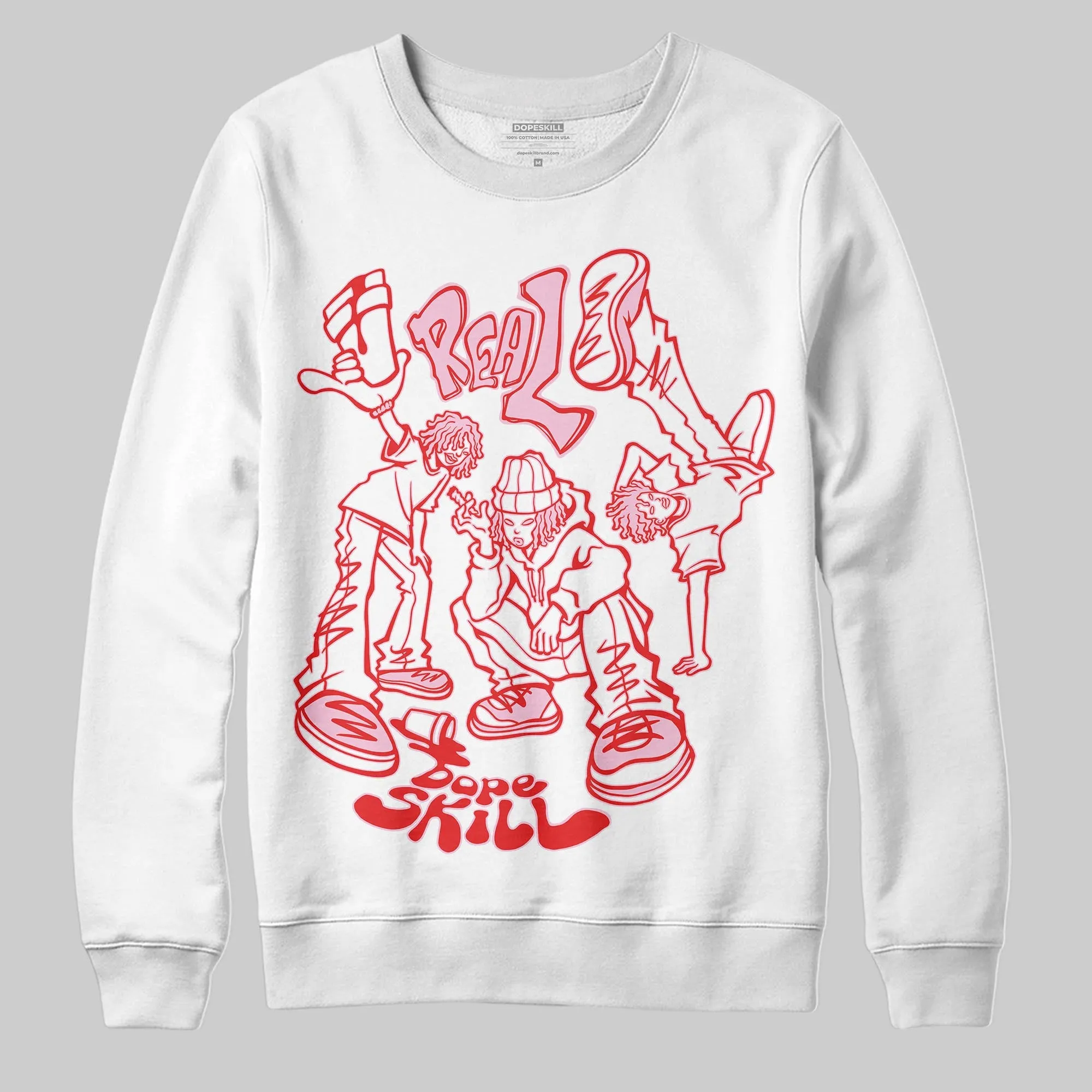 Awake NY x Arctic Pink 5s DopeSkill Sweatshirt Real Y2K Players Graphic sold by DopeSkill product image thumbnail 2