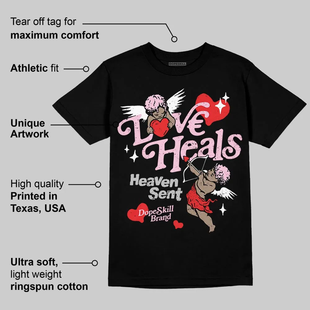 Awake NY x Arctic Pink 5s DopeSkill T-Shirt New Love Heals Graphic sold by DopeSkill product image thumbnail 3