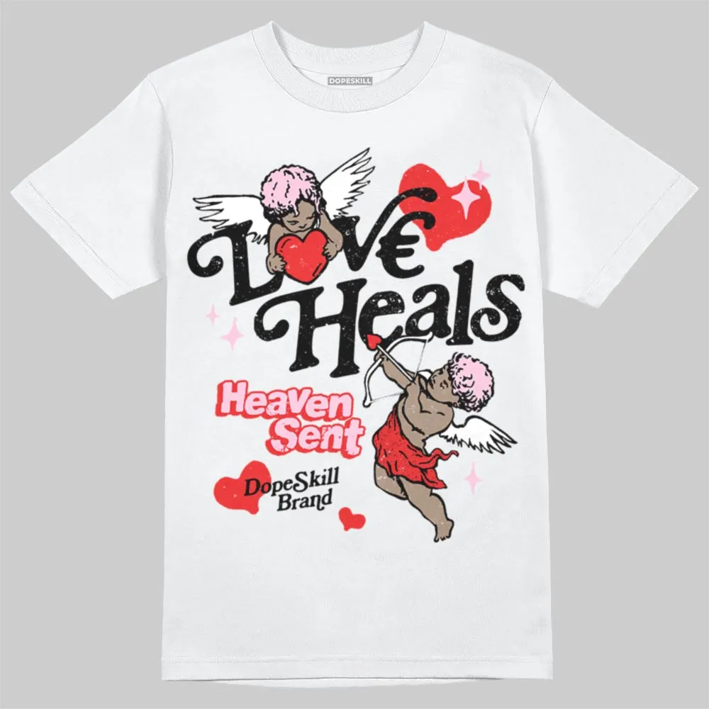 Awake NY x Arctic Pink 5s DopeSkill T-Shirt New Love Heals Graphic sold by DopeSkill product image thumbnail 2
