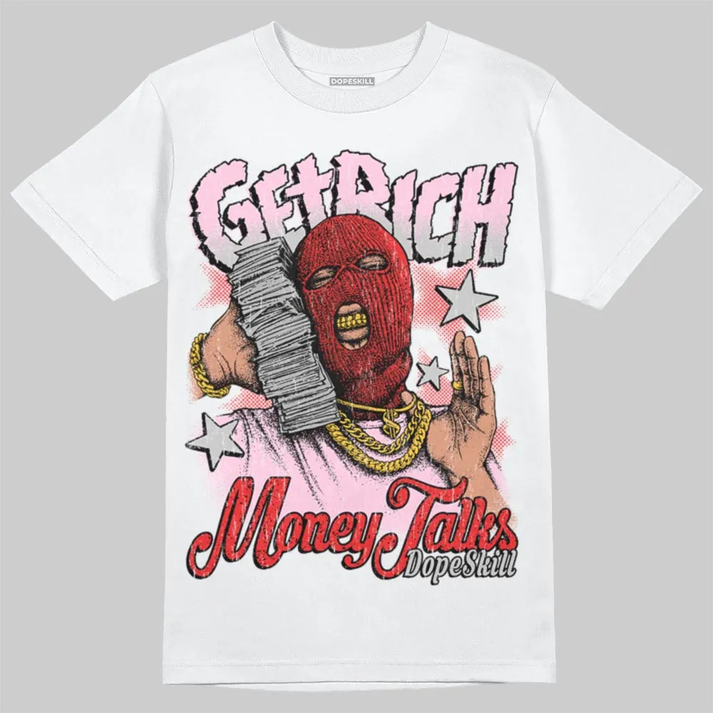Awake NY x Arctic Pink 5s DopeSkill T-Shirt Get Rich Graphic sold by DopeSkill product image thumbnail 2