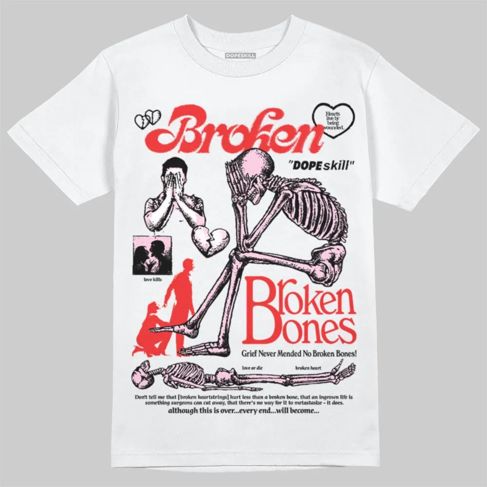 Awake NY x Arctic Pink 5s DopeSkill T-Shirt Broken Bones Graphic sold by DopeSkill product image thumbnail 2