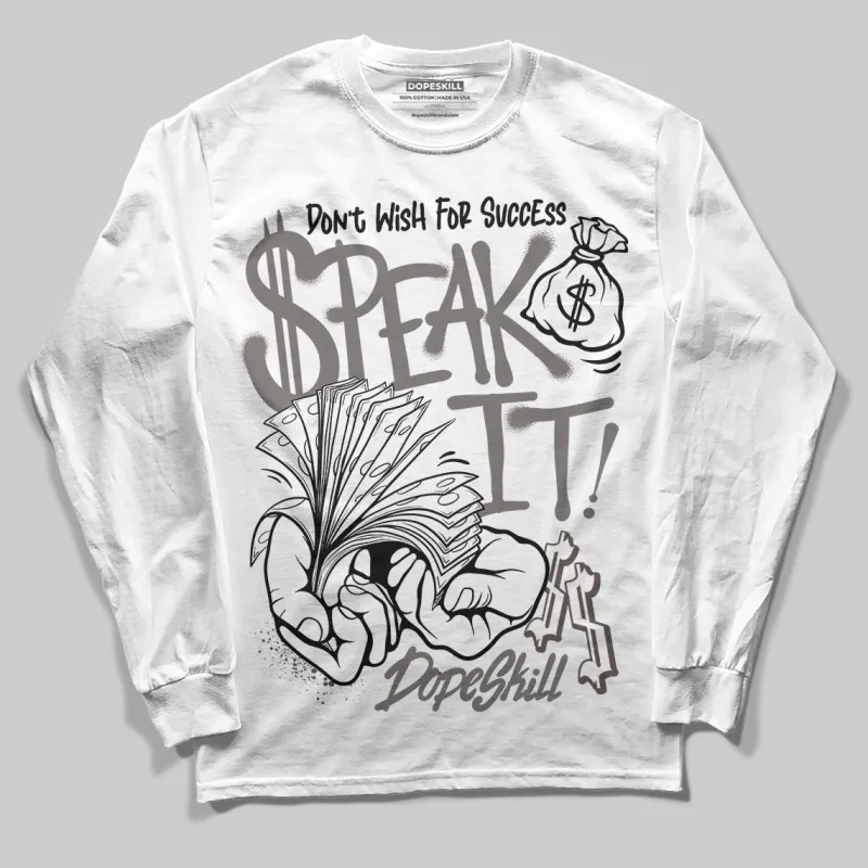 Cave Stone 4s DopeSkill Long Sleeve T-Shirt Speak It Graphic sold by DopeSkill