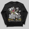 Cave Stone 4s DopeSkill Long Sleeve T-Shirt Born To Be Rich Graphic sold by DopeSkill