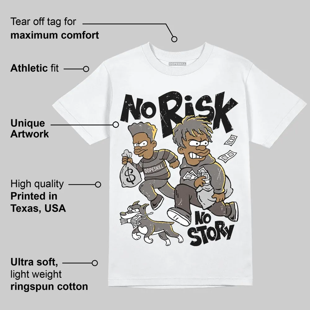 Cave Stone 4s DopeSkill T-Shirt No Risk No Story Graphic sold by DopeSkill product image thumbnail 3