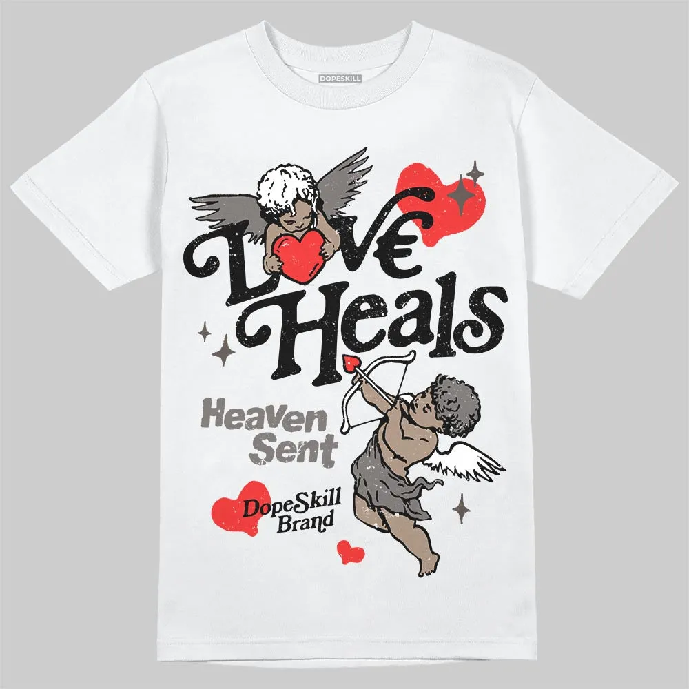 Cave Stone 4s DopeSkill T-Shirt New Love Heals Graphic sold by DopeSkill