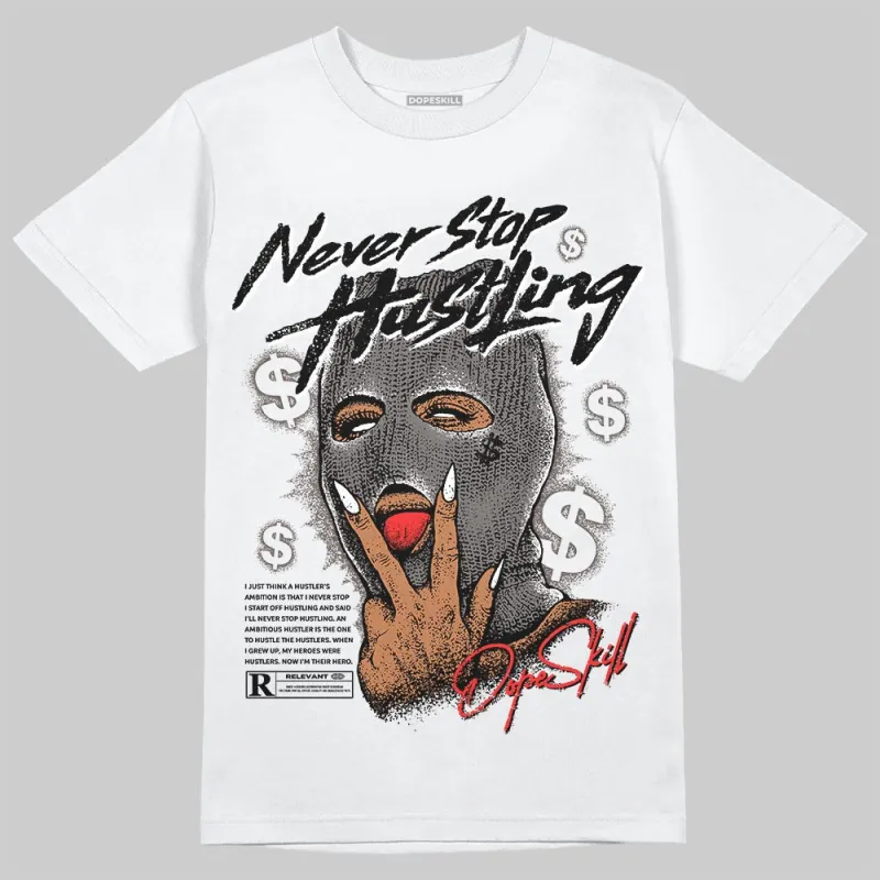 Cave Stone 4s DopeSkill T-Shirt Never Stop Hustling Graphic sold by DopeSkill