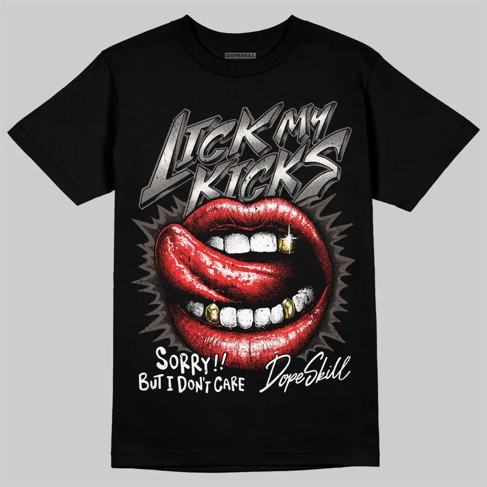 Cave Stone 4s DopeSkill T-Shirt Lick My Kicks Graphic sold by DopeSkill product image thumbnail 2