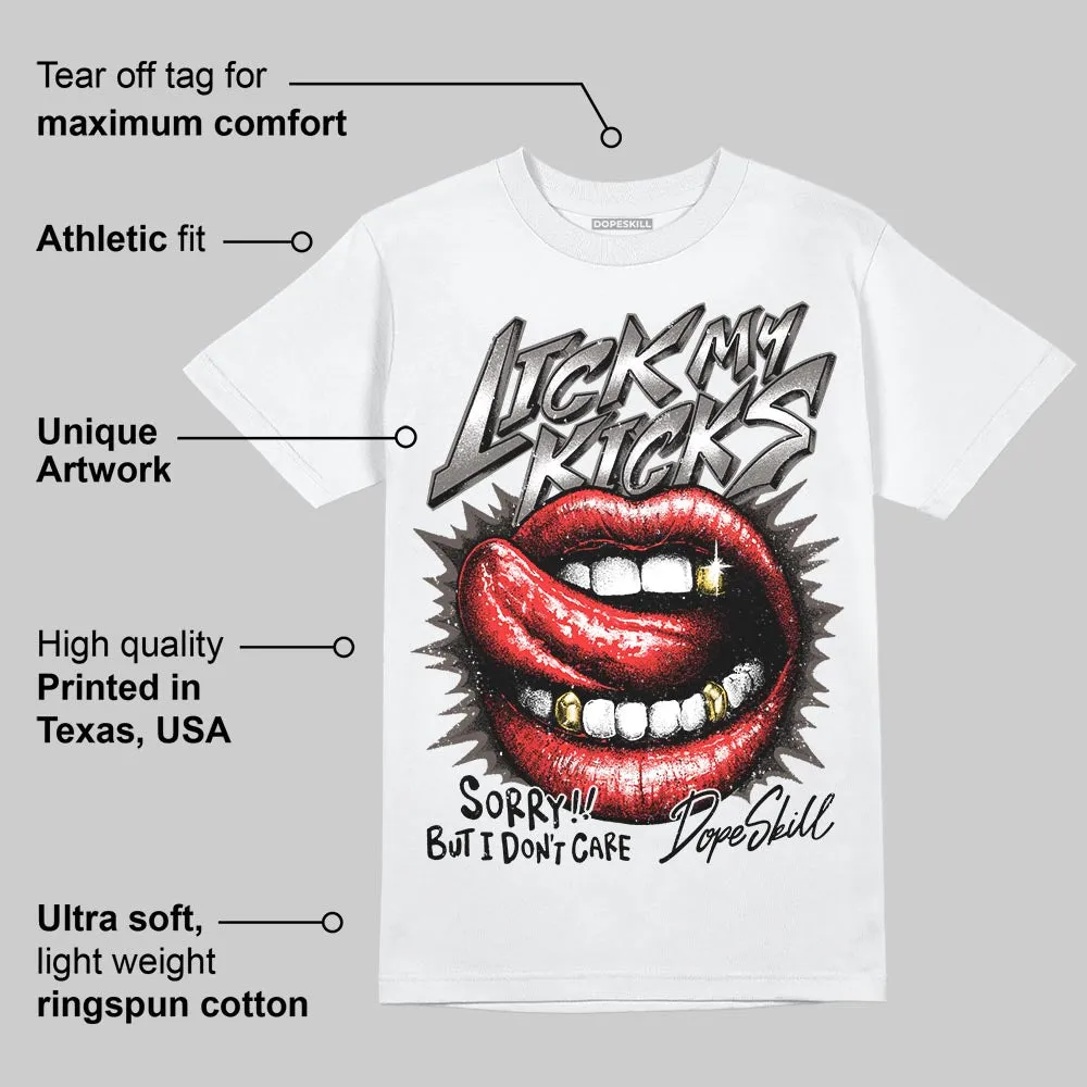 Cave Stone 4s DopeSkill T-Shirt Lick My Kicks Graphic sold by DopeSkill product image thumbnail 3