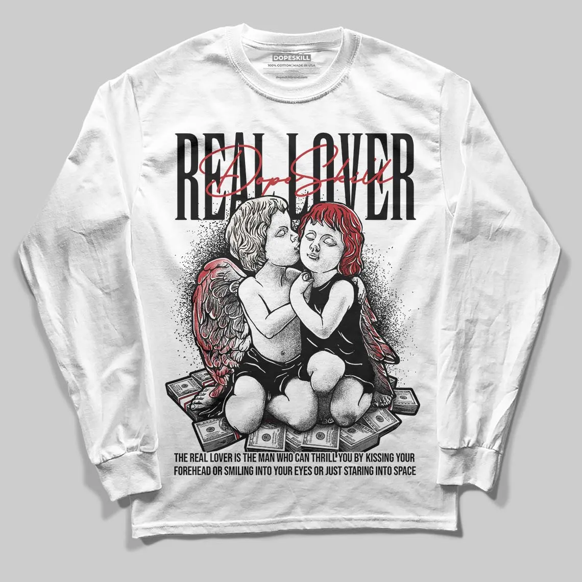 Nigel Sylvester x “Nitro” 1s DopeSkill Long Sleeve T-Shirt Real Lover Graphic sold by DopeSkill