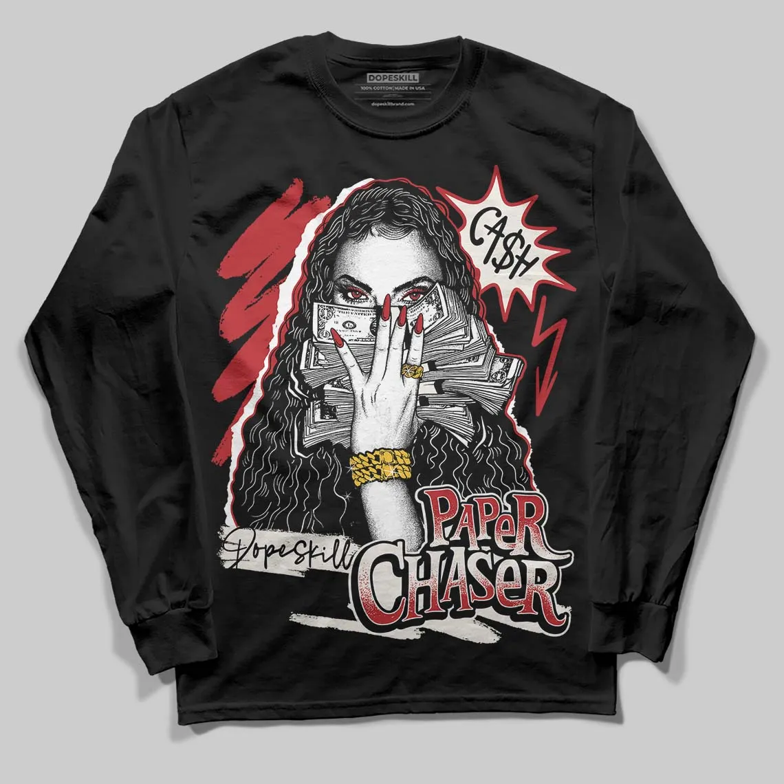 Nigel Sylvester x “Nitro” 1s DopeSkill Long Sleeve T-Shirt NPC Graphic sold by DopeSkill product image thumbnail 2