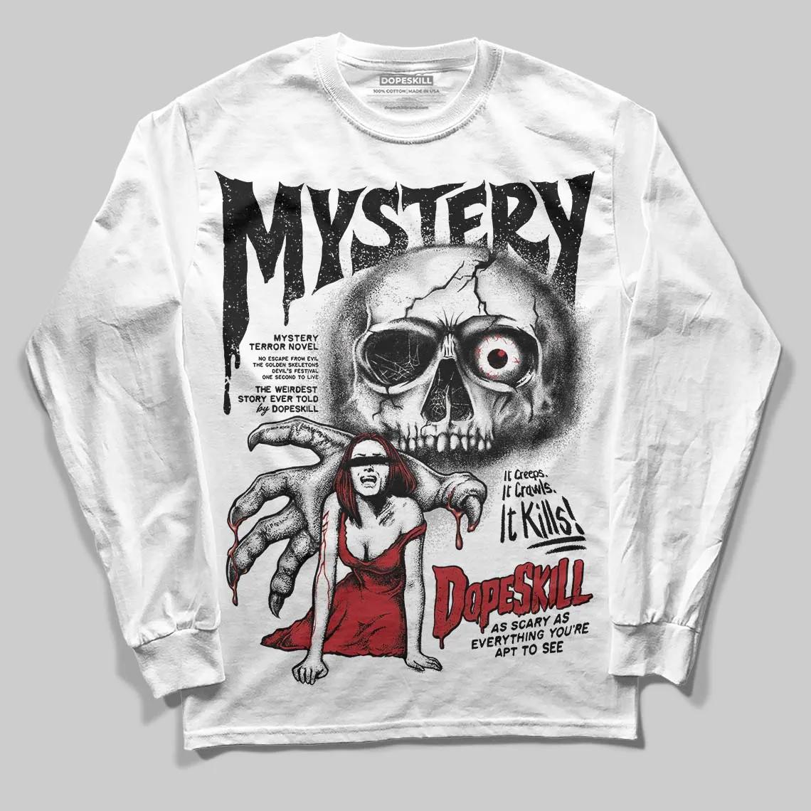 Nigel Sylvester x “Nitro” 1s DopeSkill Long Sleeve T-Shirt Mystery Ghostly Grasp Graphic sold by DopeSkill