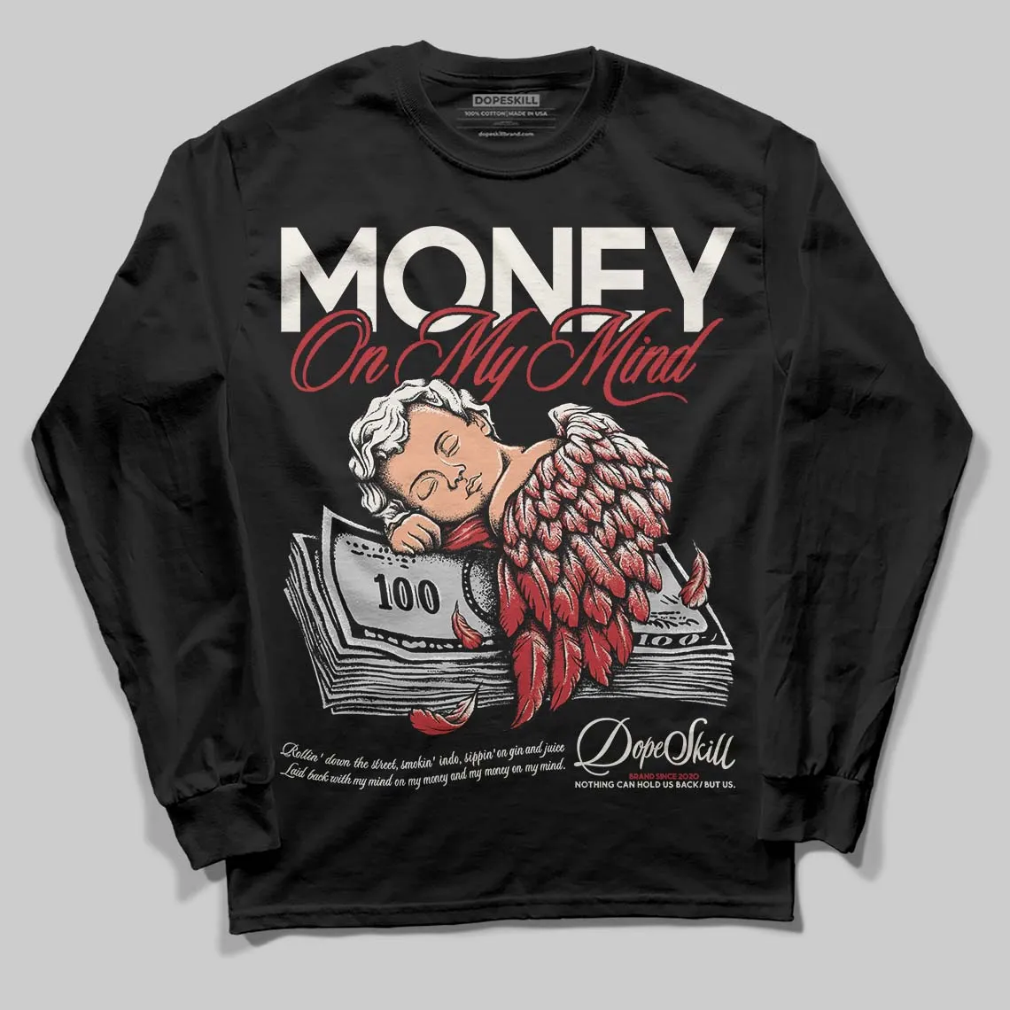Nigel Sylvester x “Nitro” 1s DopeSkill Long Sleeve T-Shirt MOMM Graphic sold by DopeSkill product image thumbnail 2