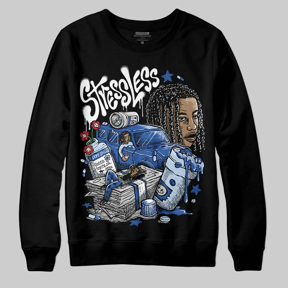 Awake NY x Racer Blue 5s DopeSkill Sweatshirt Stressless Graphic sold by DopeSkill product image thumbnail 2