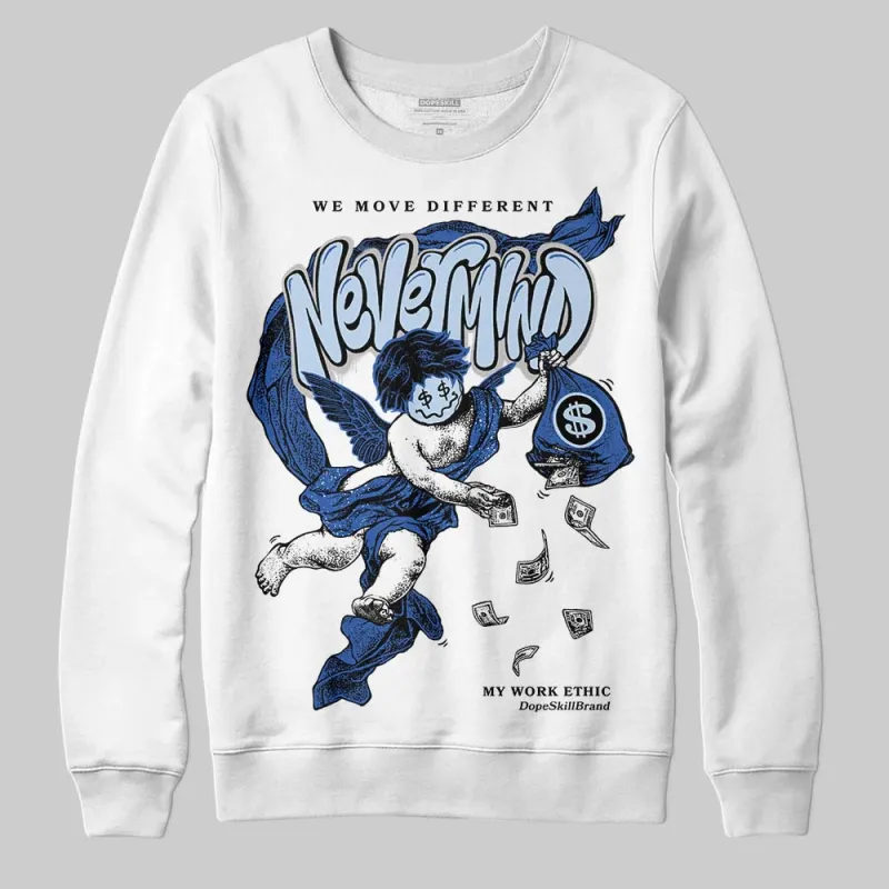 Awake NY x Racer Blue 5s DopeSkill Sweatshirt Nevermind Graphic sold by DopeSkill