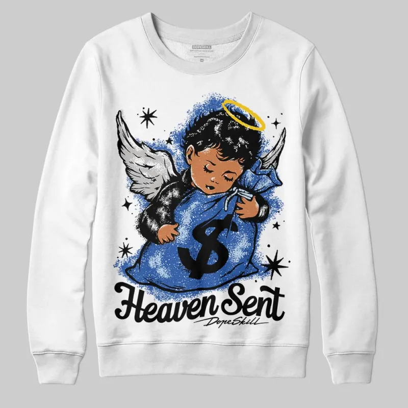 Awake NY x Racer Blue 5s DopeSkill Sweatshirt Heaven Sent Graphic sold by DopeSkill