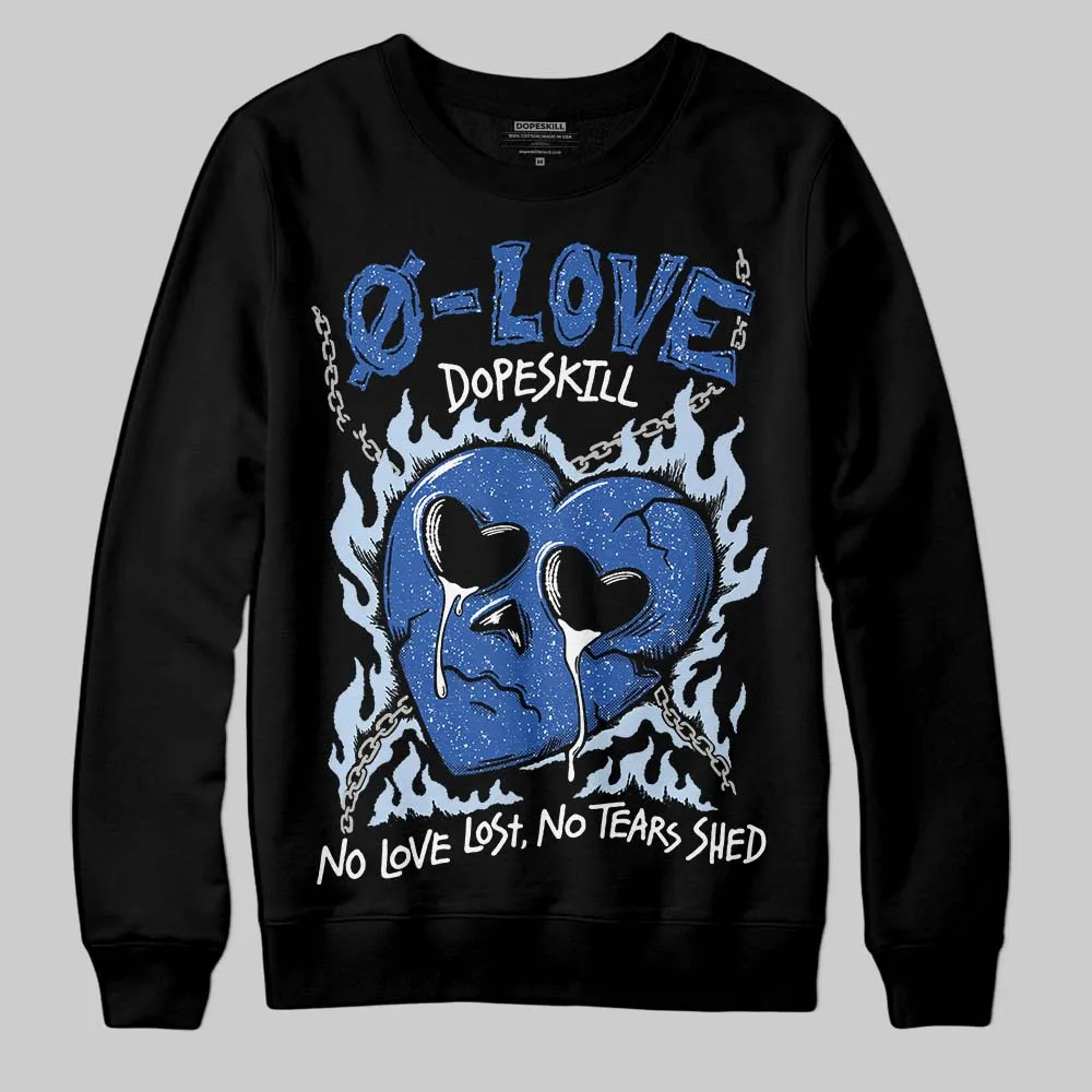 Awake NY x Racer Blue 5s DopeSkill Sweatshirt Crying Heart Graphic sold by DopeSkill product image thumbnail 2