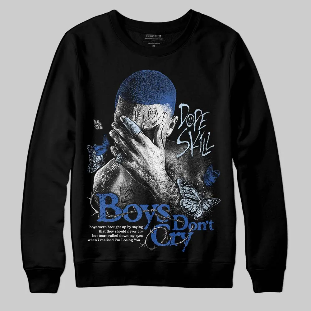 Awake NY x Racer Blue 5s DopeSkill Sweatshirt Boys Don't Cry Graphic sold by DopeSkill product image thumbnail 2