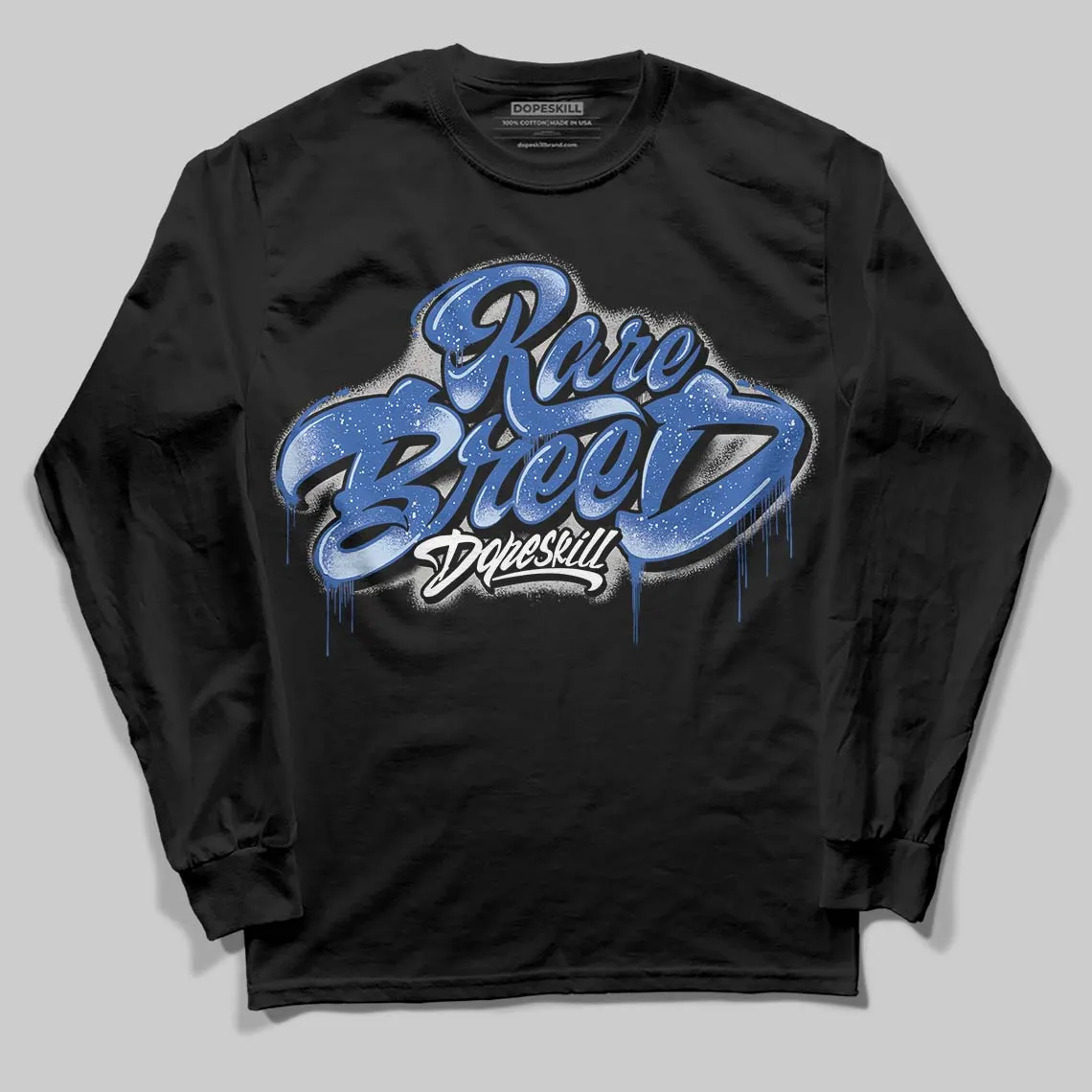 Awake NY x Racer Blue 5s DopeSkill Long Sleeve T-Shirt Rare Breed Type Graphic sold by DopeSkill product image thumbnail 2