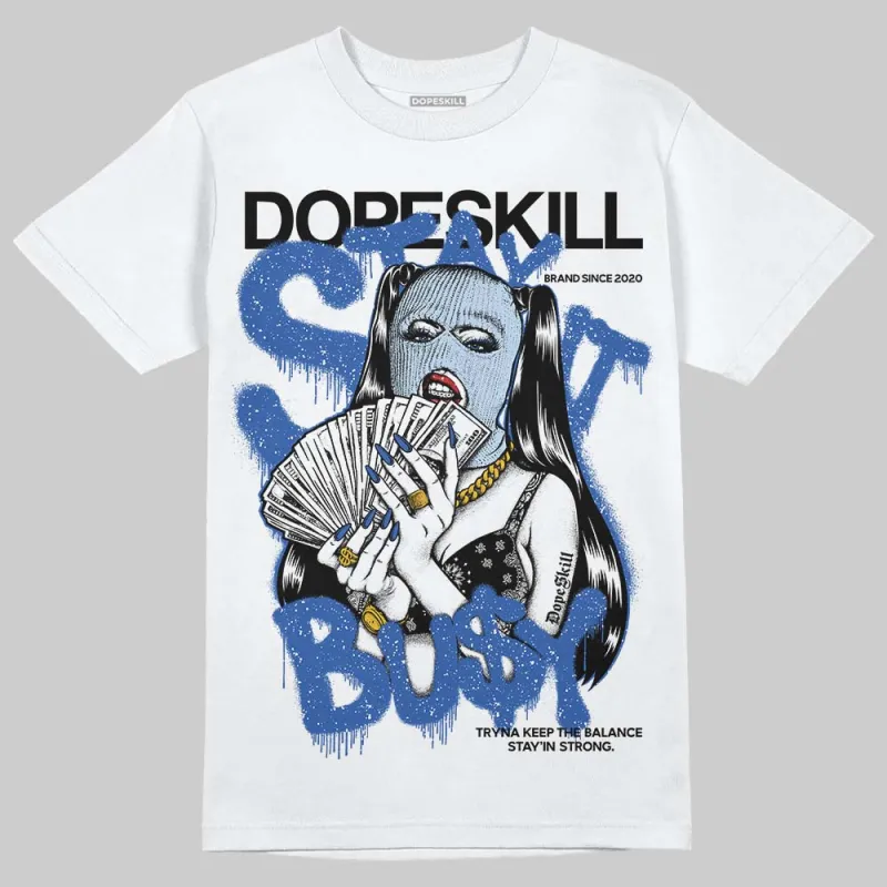 Awake NY x Racer Blue 5s DopeSkill T-Shirt Stay It Busy Graphic sold by DopeSkill