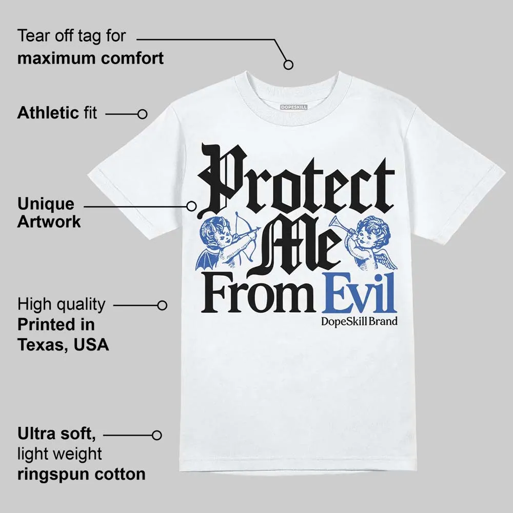 Awake NY x Racer Blue 5s DopeSkill T-Shirt Protect Me From Evil Graphic sold by DopeSkill product image thumbnail 3