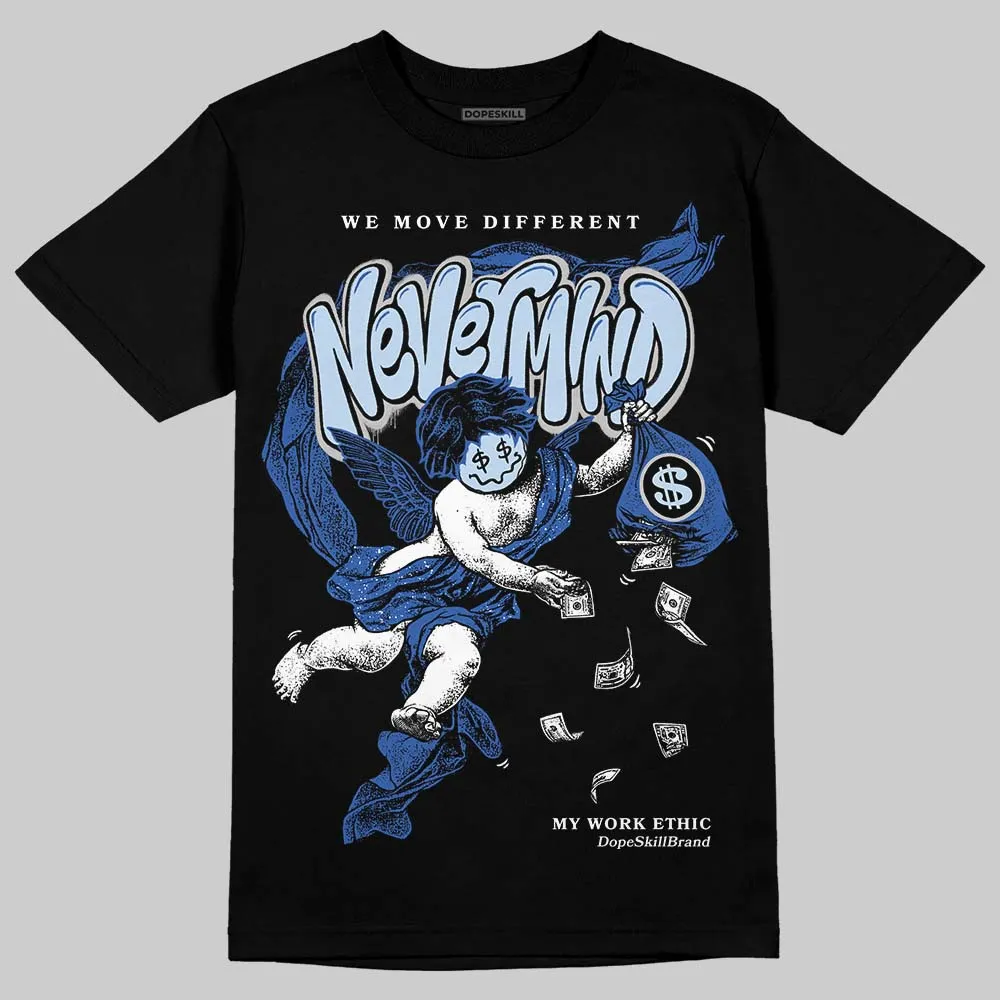 Awake NY x Racer Blue 5s DopeSkill T-Shirt Nevermind Graphic sold by DopeSkill product image thumbnail 2