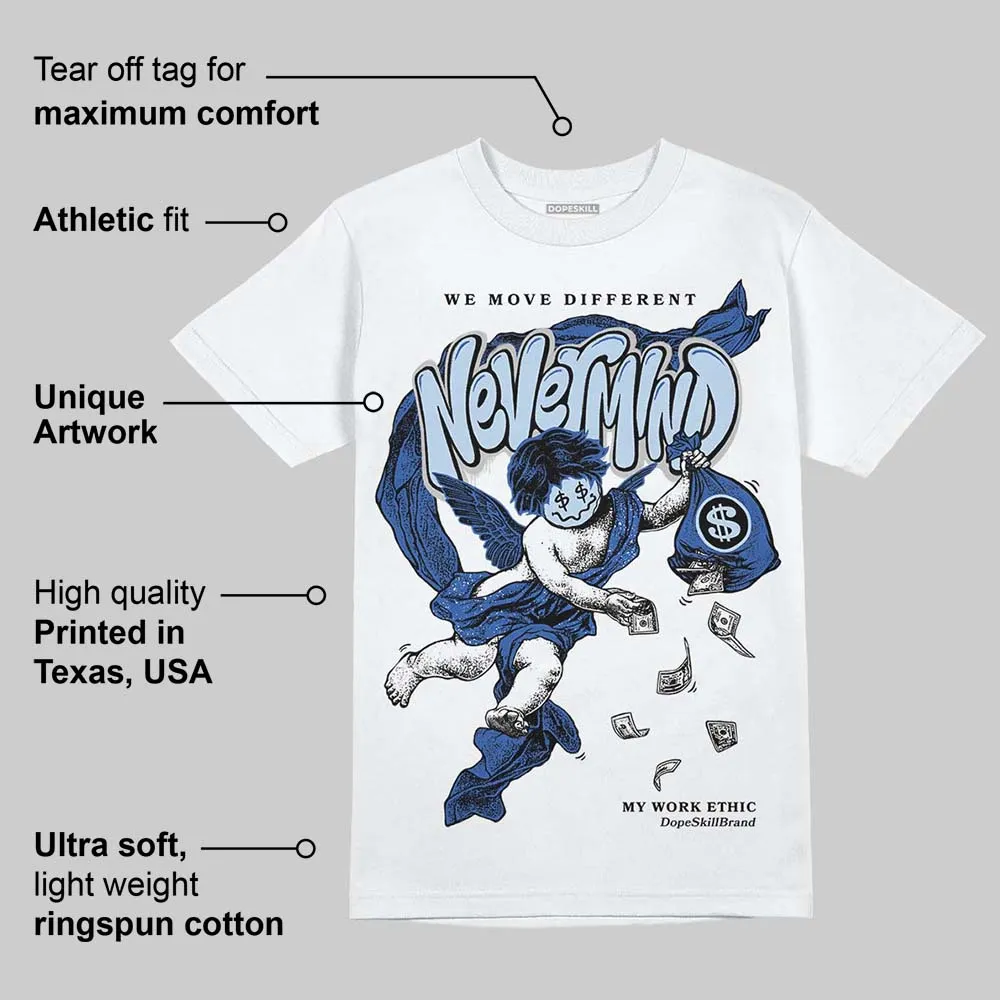 Awake NY x Racer Blue 5s DopeSkill T-Shirt Nevermind Graphic sold by DopeSkill product image thumbnail 3