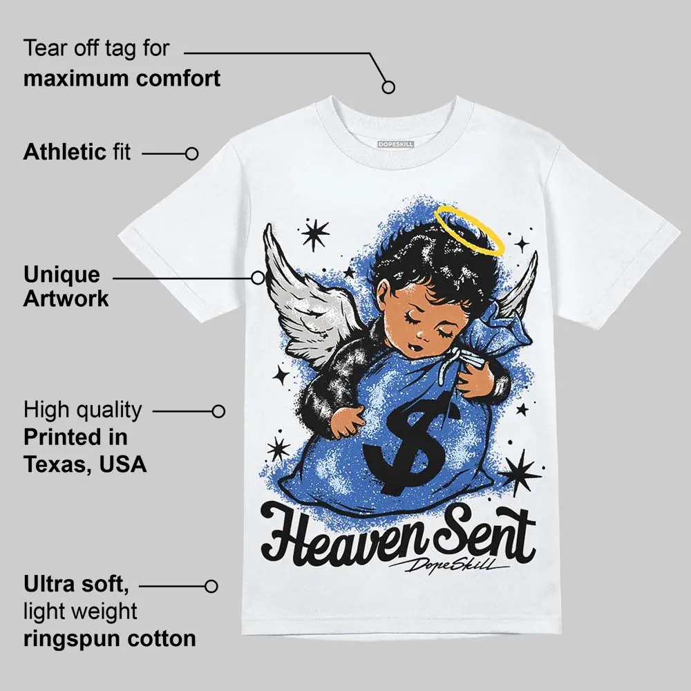 Awake NY x Racer Blue 5s DopeSkill T-Shirt Heaven Sent Graphic sold by DopeSkill product image thumbnail 3