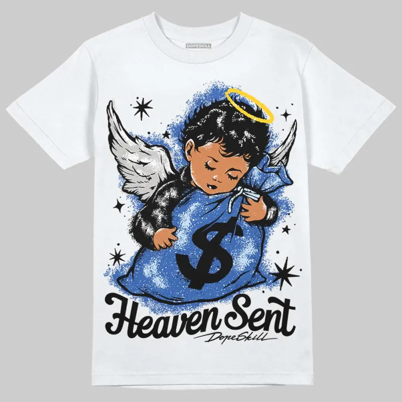 Awake NY x Racer Blue 5s DopeSkill T-Shirt Heaven Sent Graphic sold by DopeSkill