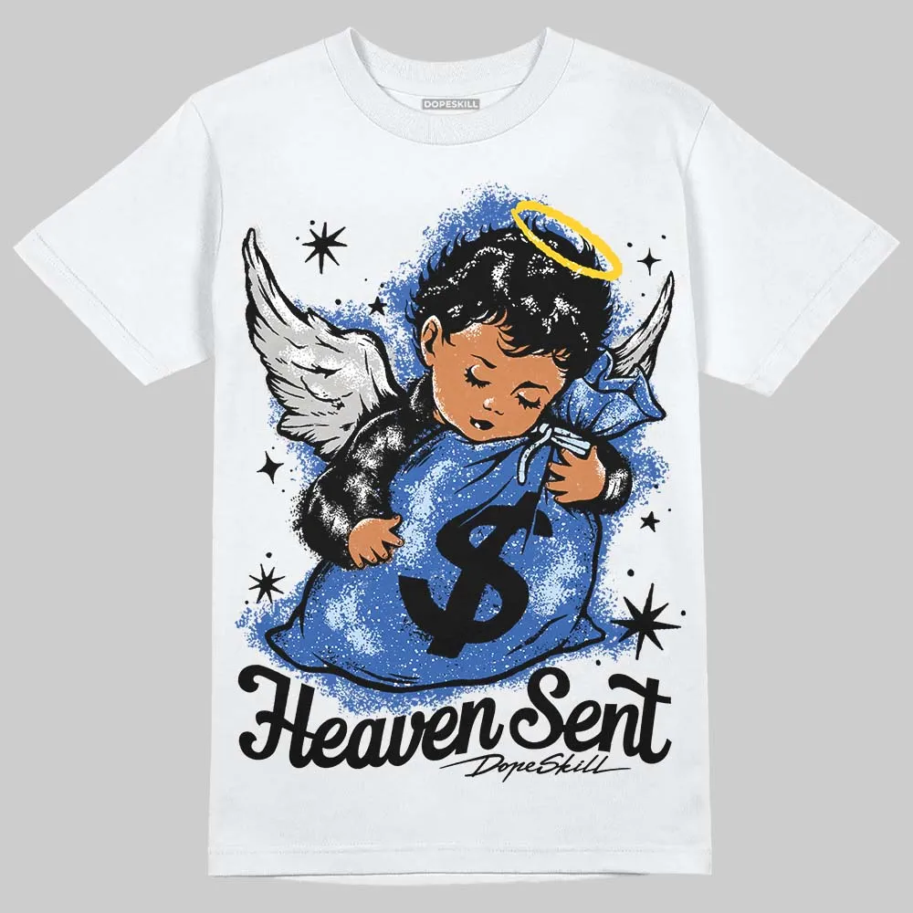 Awake NY x Racer Blue 5s DopeSkill T-Shirt Heaven Sent Graphic sold by DopeSkill