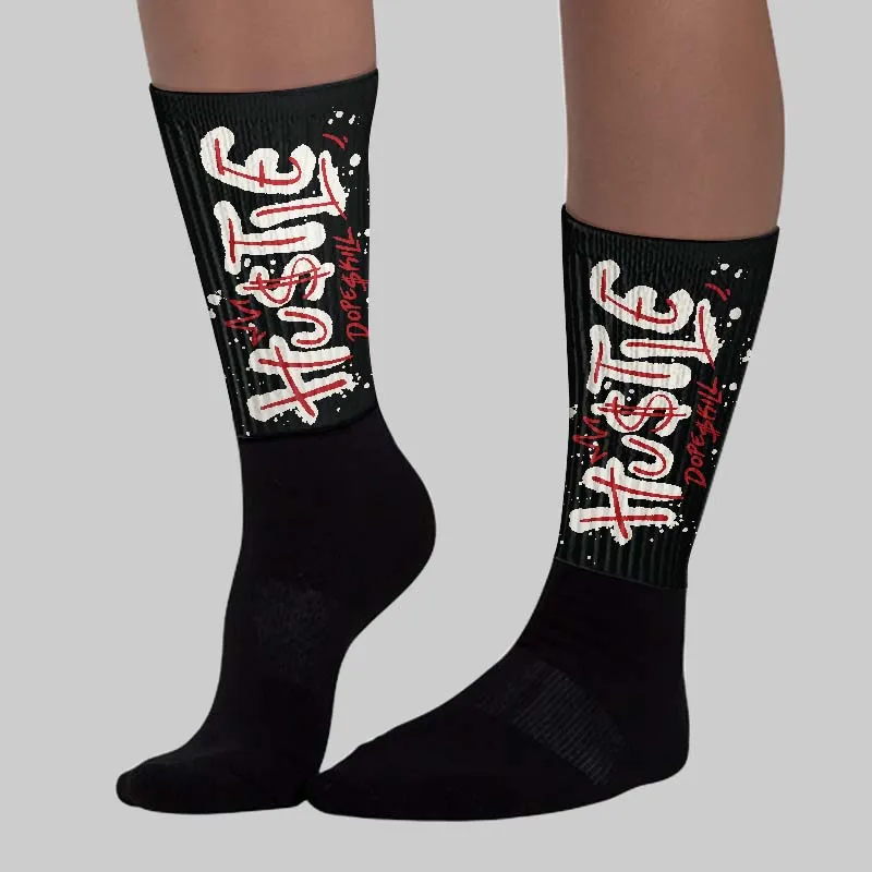 Nigel Sylvester x “Nitro” 1s DopeSkill Sublimated Sock Hustle Graphic sold by DopeSkill product image thumbnail 3