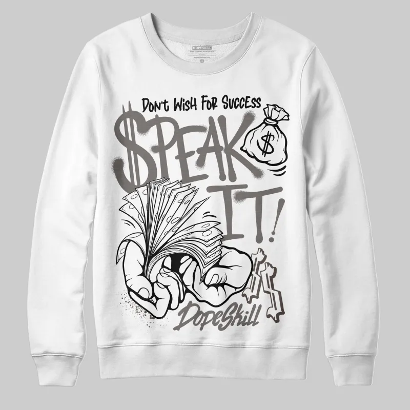 Cave Stone 4s DopeSkill Sweatshirt Speak It Graphic sold by DopeSkill