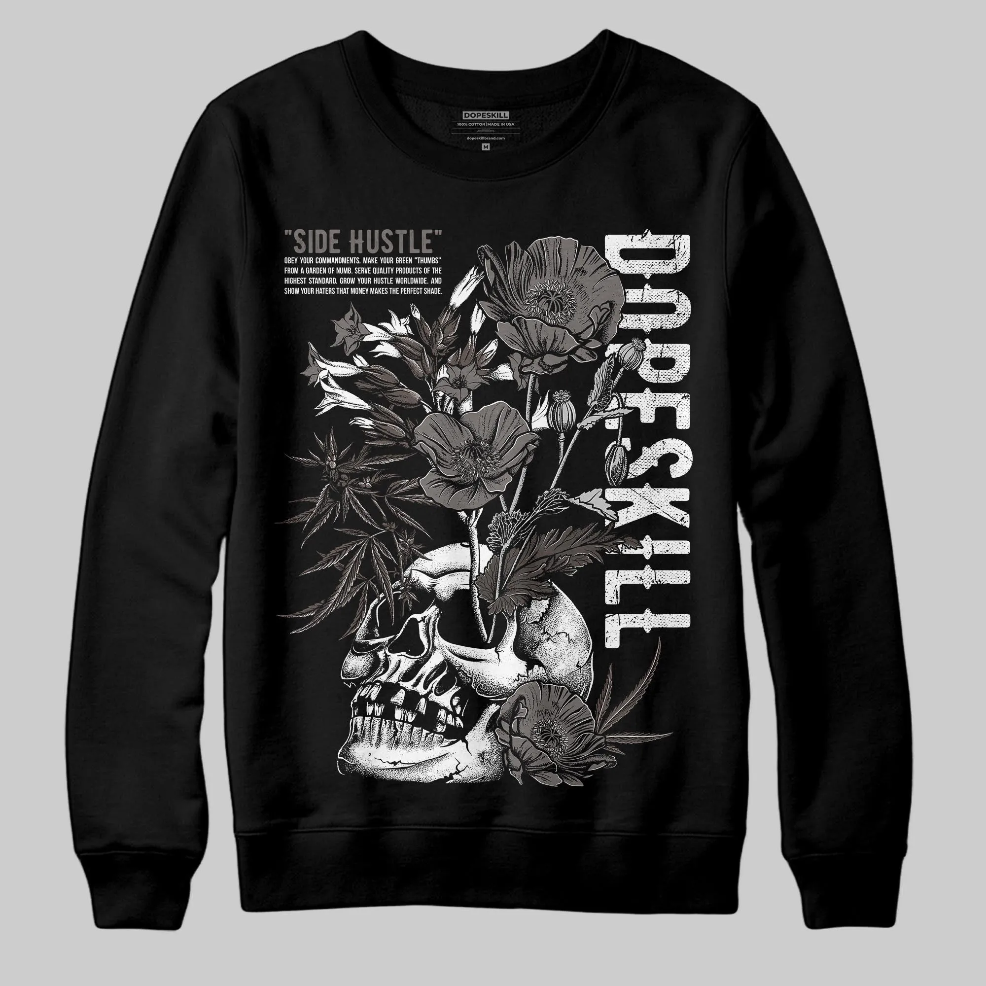 Cave Stone 4s DopeSkill Sweatshirt Side Hustle Graphic sold by DopeSkill product image thumbnail 2
