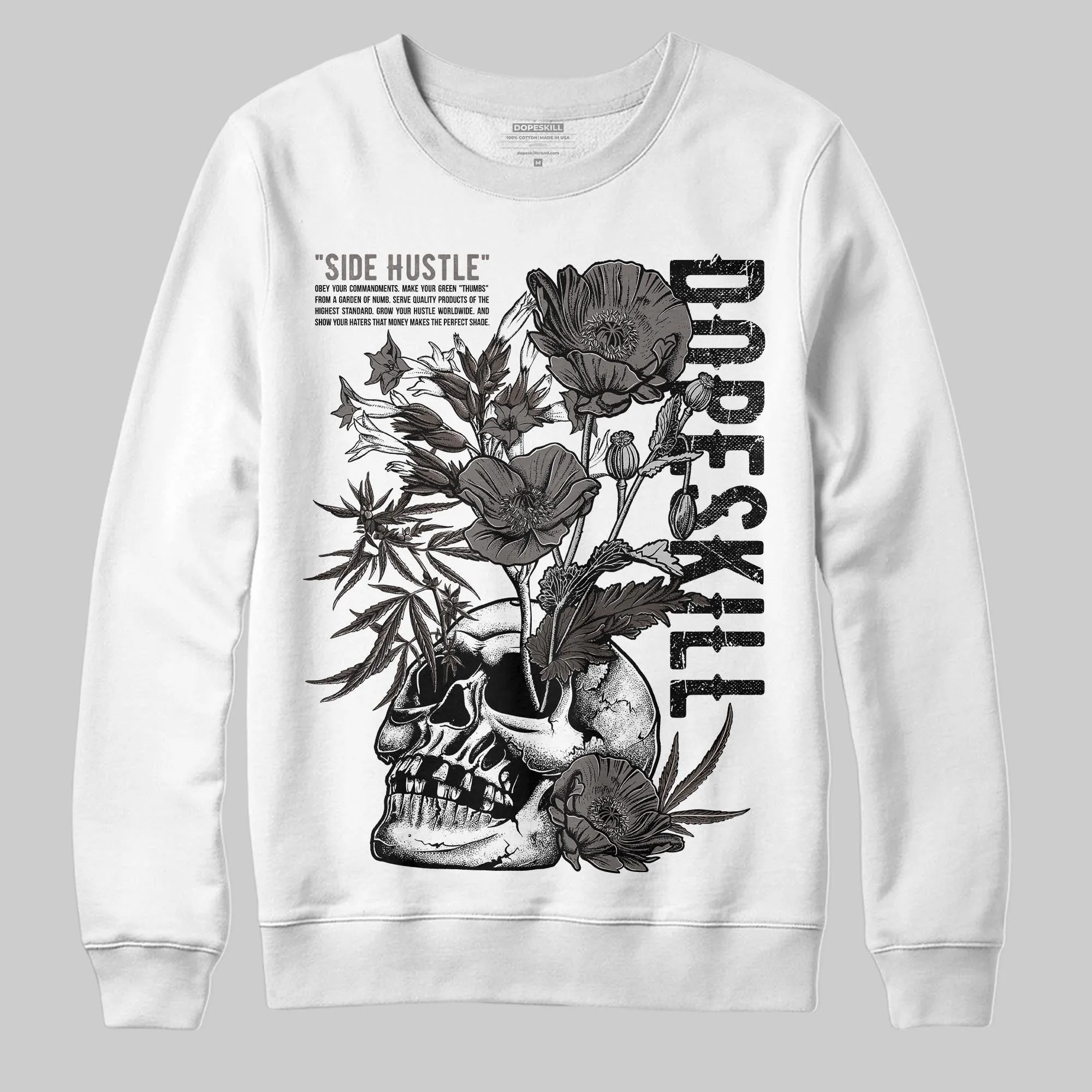 Cave Stone 4s DopeSkill Sweatshirt Side Hustle Graphic sold by DopeSkill