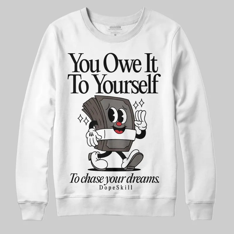 Cave Stone 4s DopeSkill Sweatshirt Owe It To Yourself Graphic sold by DopeSkill
