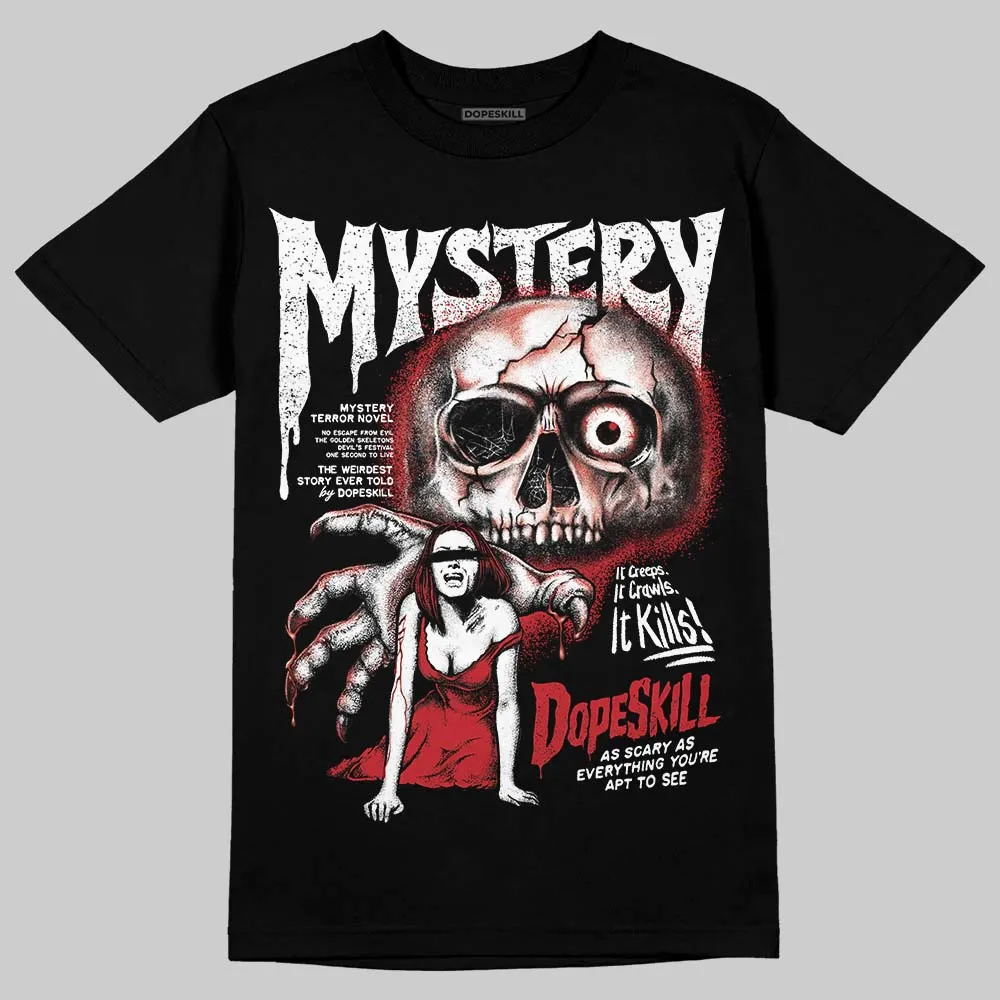 Fire Red “Black Tongue” 5s DopeSkill T-Shirt Mystery Ghostly Grasp Graphic sold by DopeSkill product image thumbnail 2