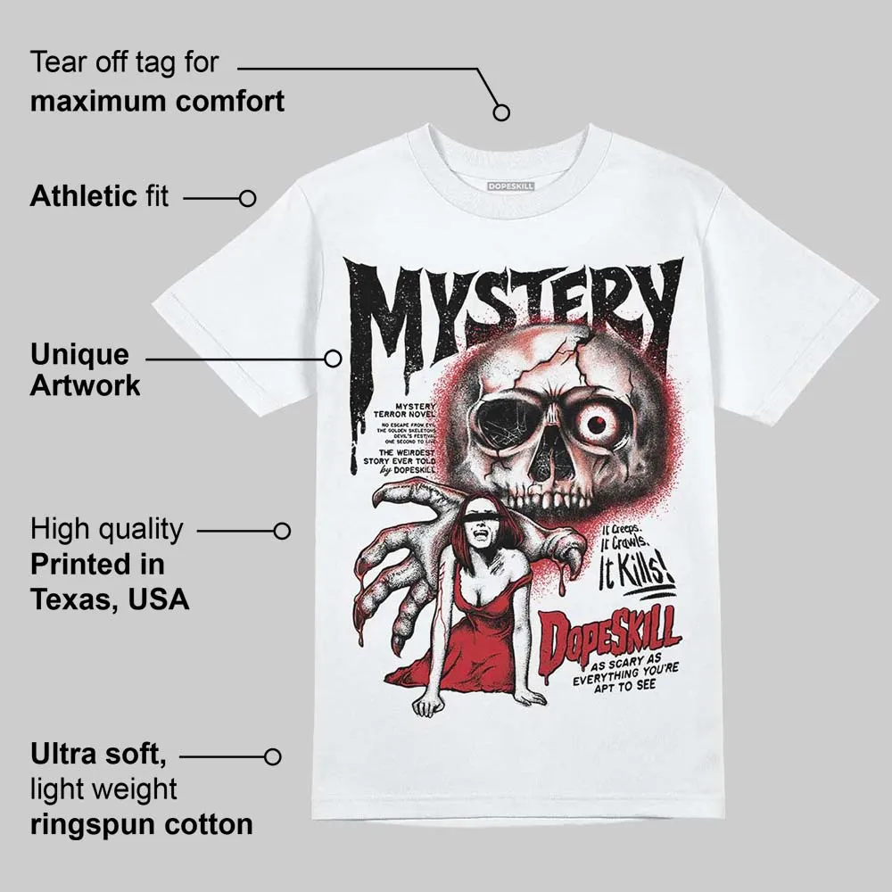 Fire Red “Black Tongue” 5s DopeSkill T-Shirt Mystery Ghostly Grasp Graphic sold by DopeSkill product image thumbnail 3