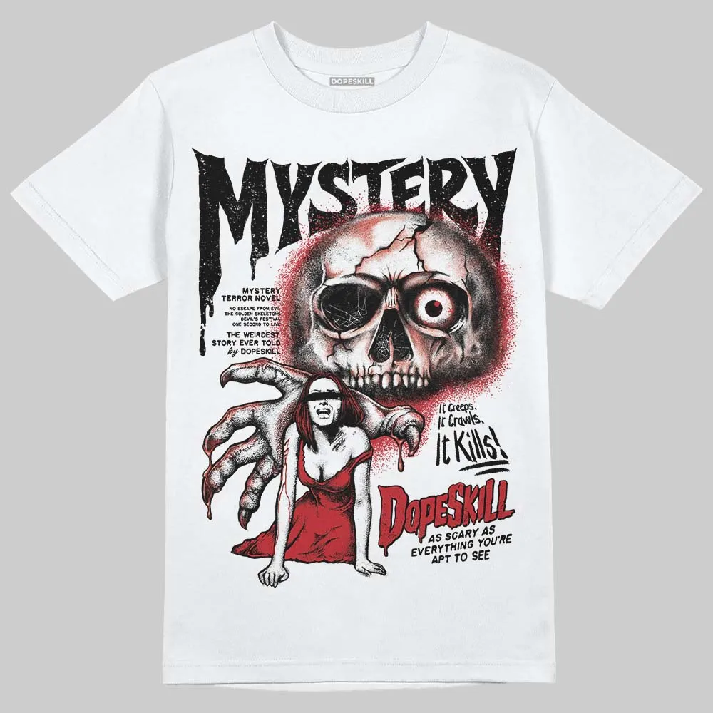 Fire Red “Black Tongue” 5s DopeSkill T-Shirt Mystery Ghostly Grasp Graphic sold by DopeSkill