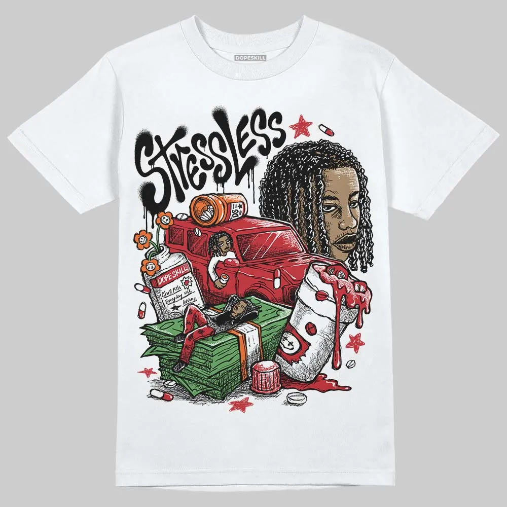Fire Red “Black Tongue” 5s DopeSkill T-Shirt Stressless Graphic sold by DopeSkill