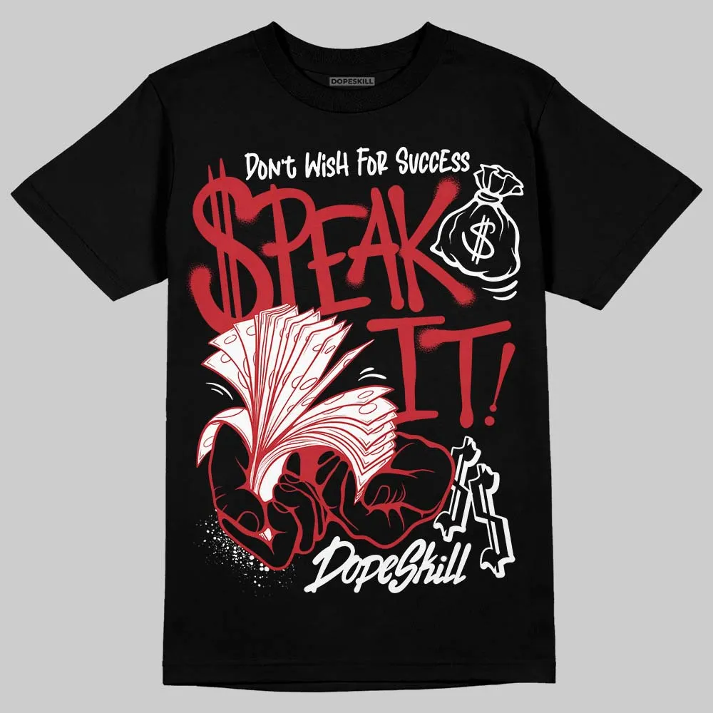 Fire Red “Black Tongue” 5s DopeSkill T-Shirt Speak It Graphic sold by DopeSkill product image thumbnail 2