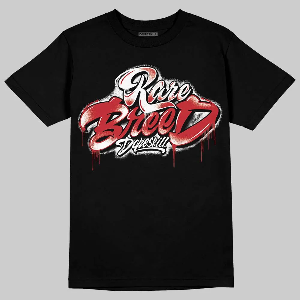 Fire Red “Black Tongue” 5s DopeSkill T-Shirt Rare Breed Type Graphic sold by DopeSkill product image thumbnail 2